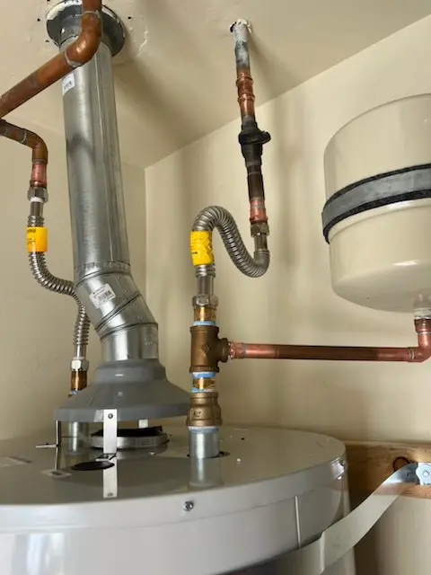 Water heater installation and plumbing repair in Fultonham